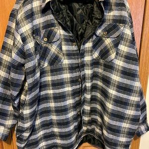 Lined flannel jacket